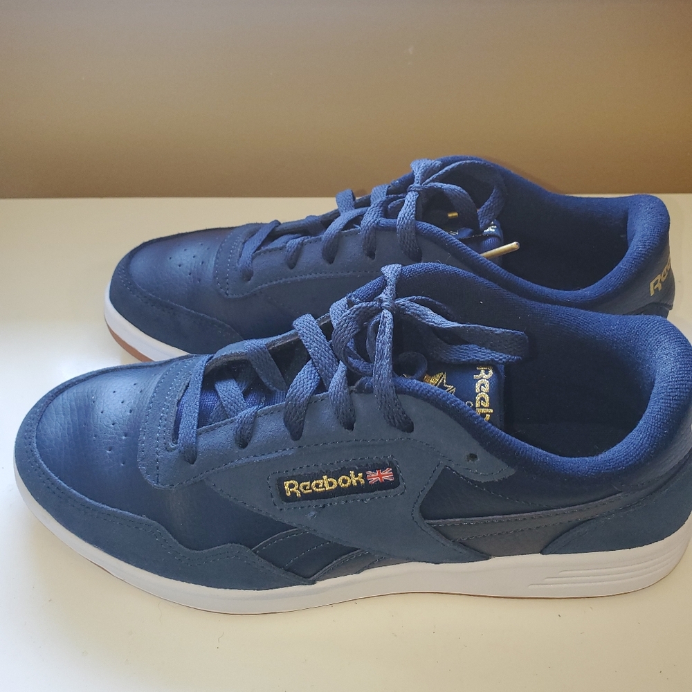 Reebok Blue and white sneakers